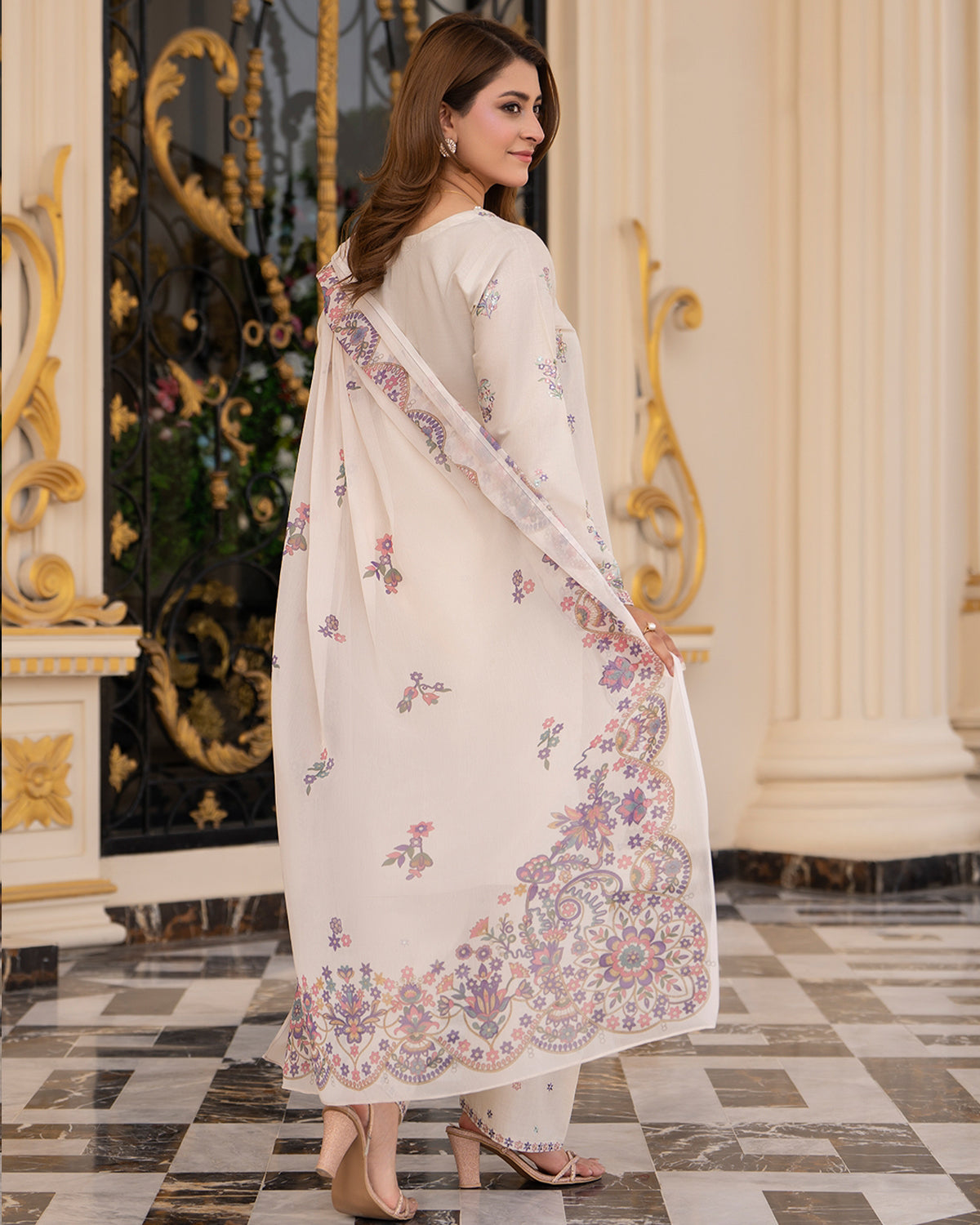 Cream Seraphina Lawn 3PC