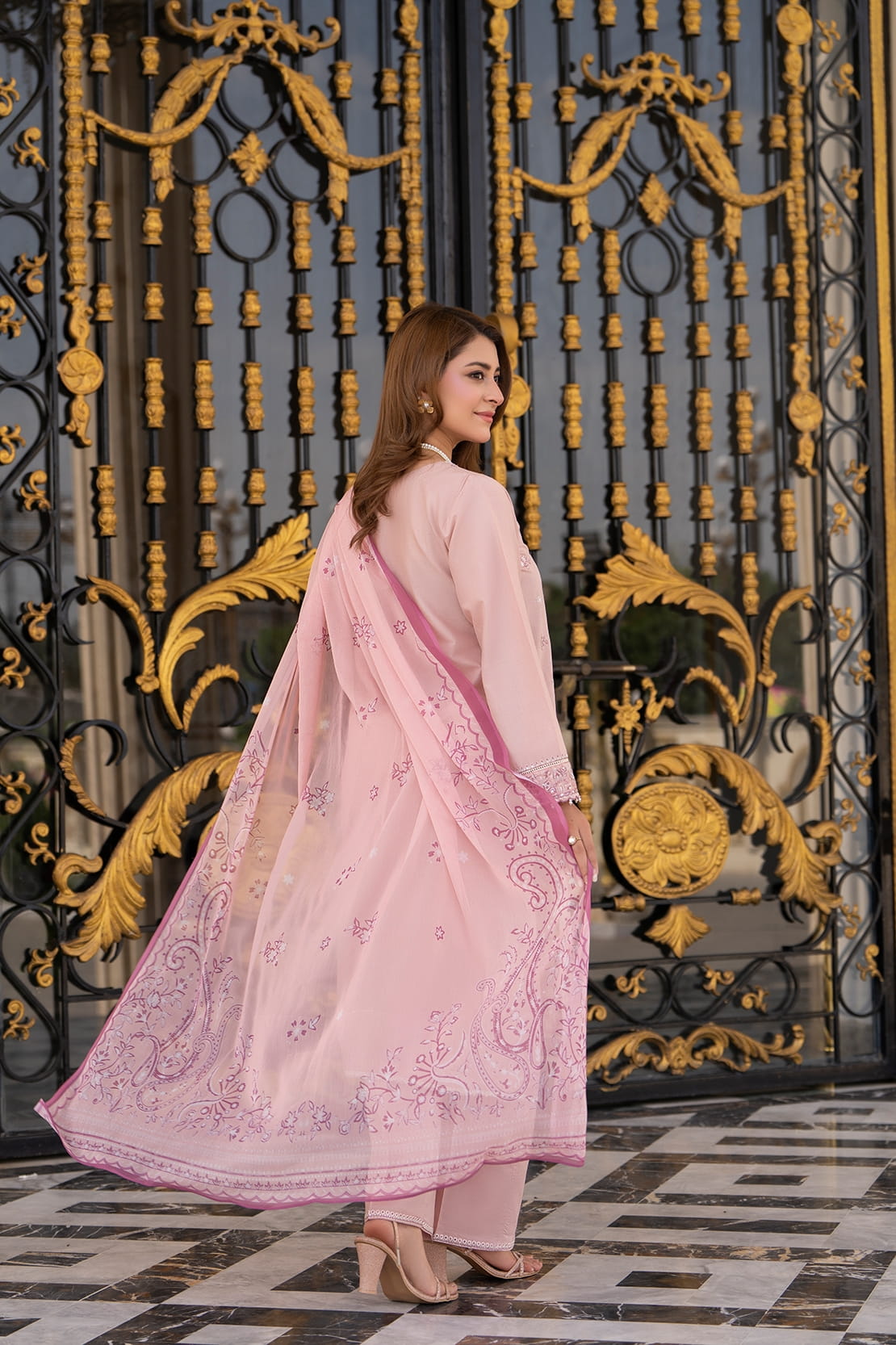 Blush Amora Lawn 3PC